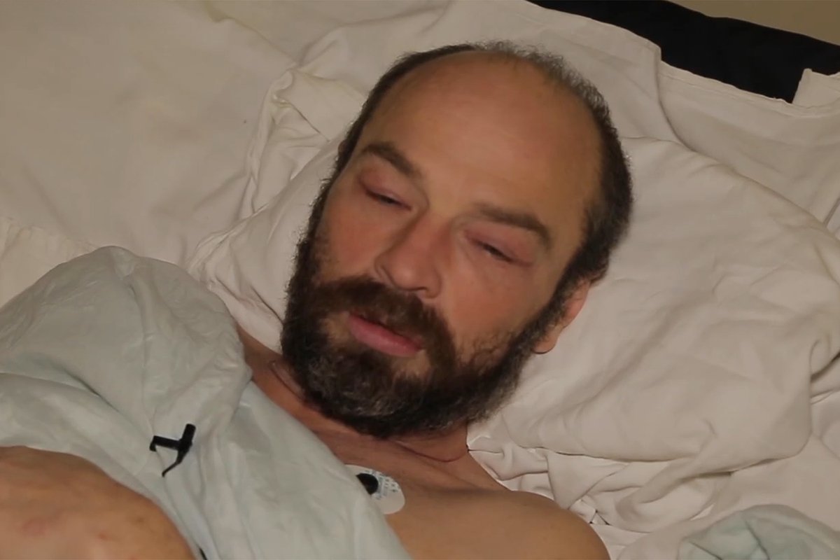 Михаил Пичугин после спасения