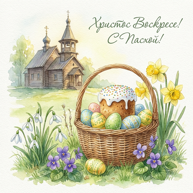 Поздравления с Пасхой