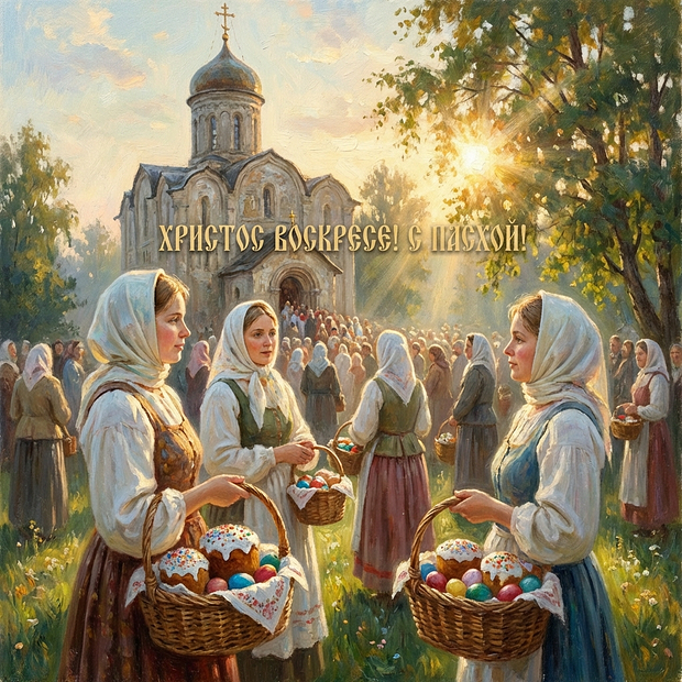 Со Светлым Христовым Воскресением