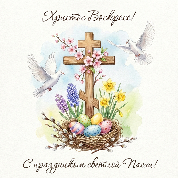 С Воскресением Христовым!