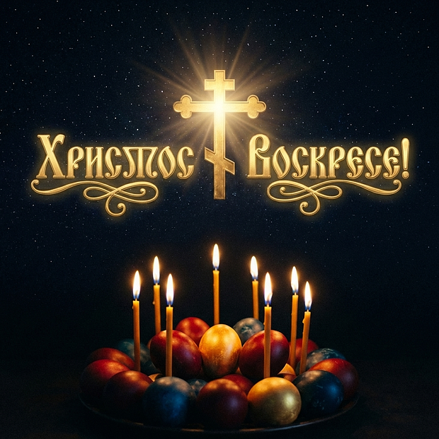 Христос Воскресе! Со Светлой Пасхой!