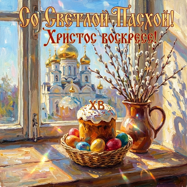 Красивая картинка с Пасхой