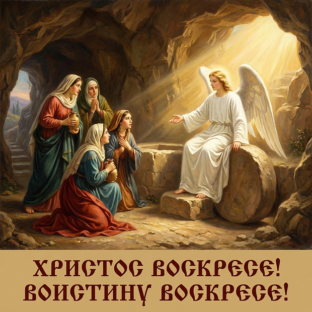 Христос Воскресе! Со Светлой Пасхой!