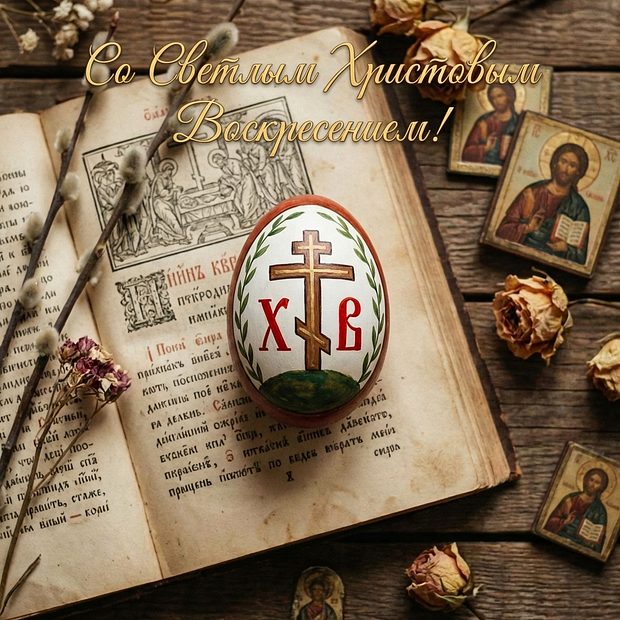 Со Светлым Христовым Воскресением