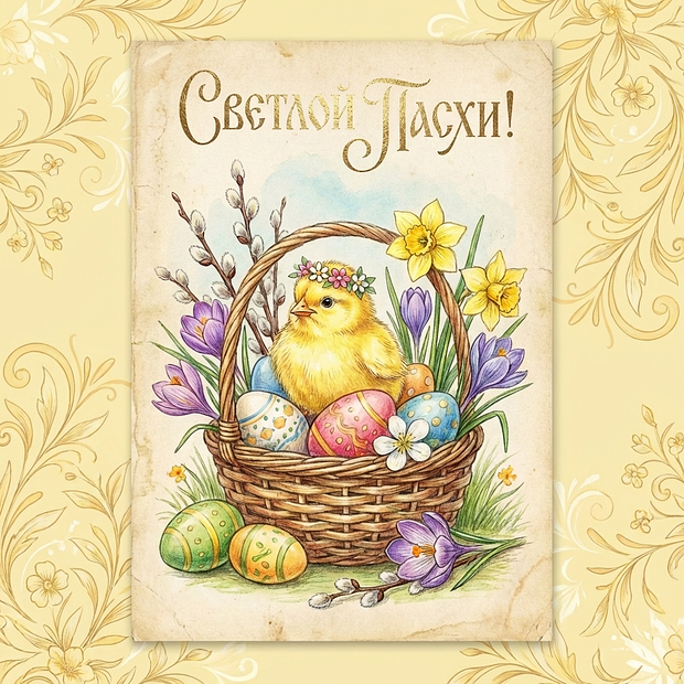 Пасхальный цыпленок