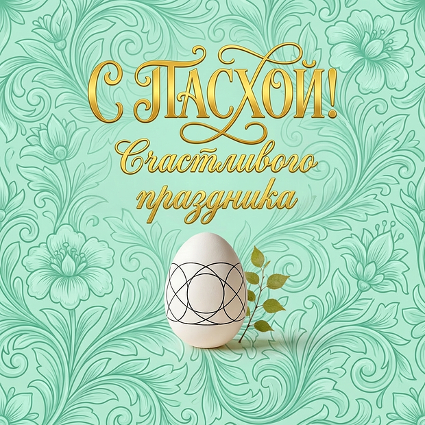 Поздравления с Пасхой 2026