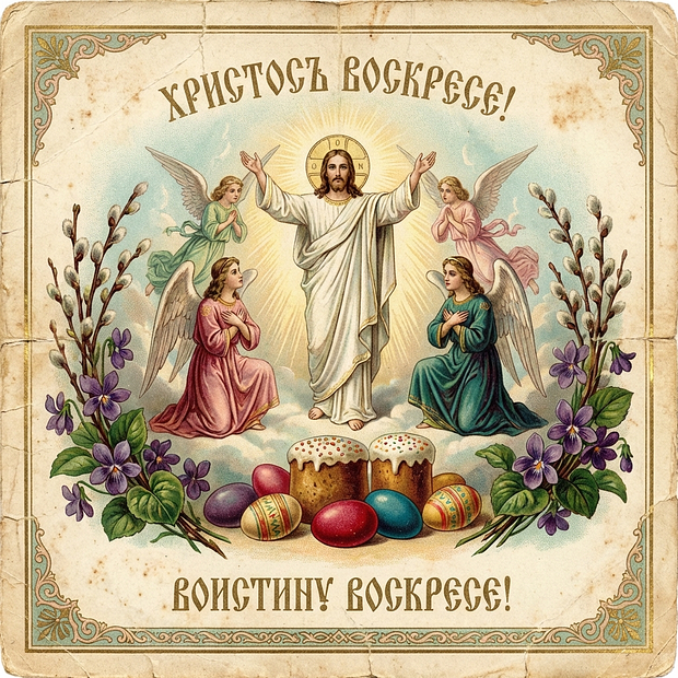 Счастливой Пасхи