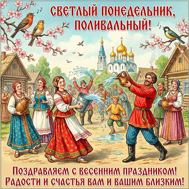 Картинка с Пасхальной неделей 2026