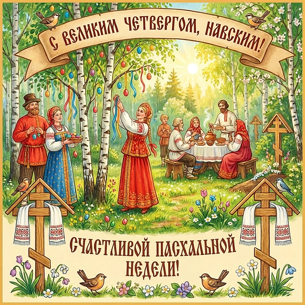 Бесплатная картинка на Пасхальную неделю