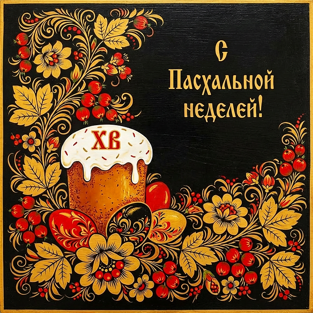 Картинка на Пасхальную неделю