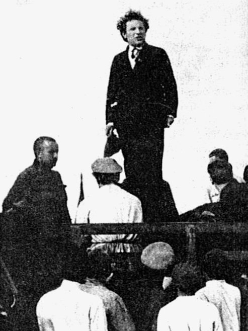 Выступление Зиновьева на митинге в декабре 1917 года