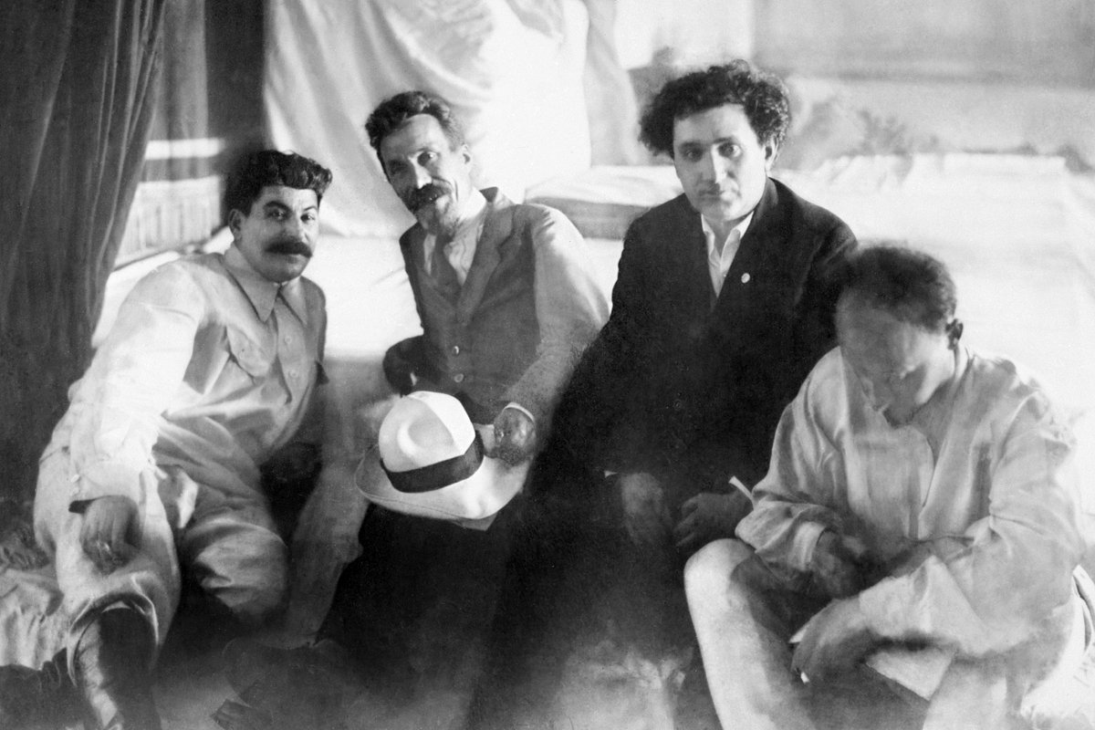 Сталин, Рыков, Зиновьев, Бухарин