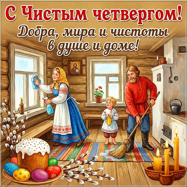 Пожелания на Чистый четверг
