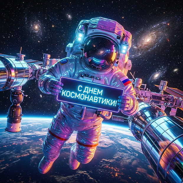 С Днем космонавтики!
