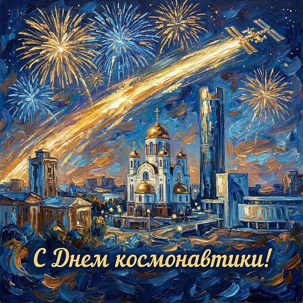С Днем космонавтики!