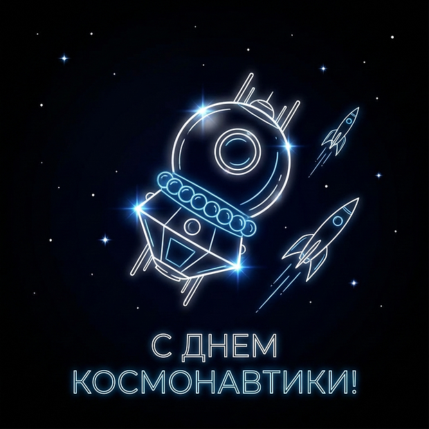 Картинка на День космонавтики