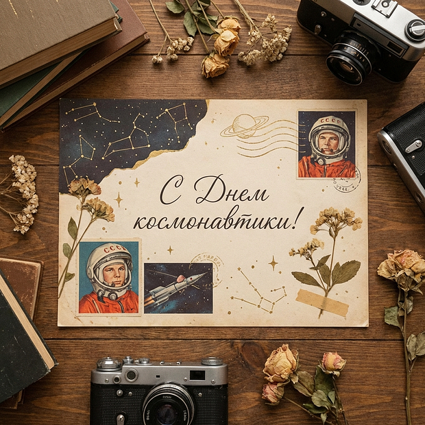 С Днем космонавтики!