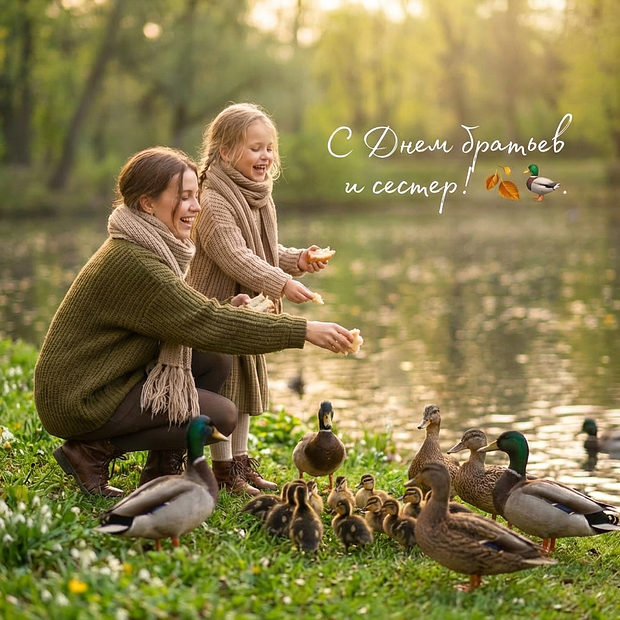 Поздравление сестре на День братьев и сестер