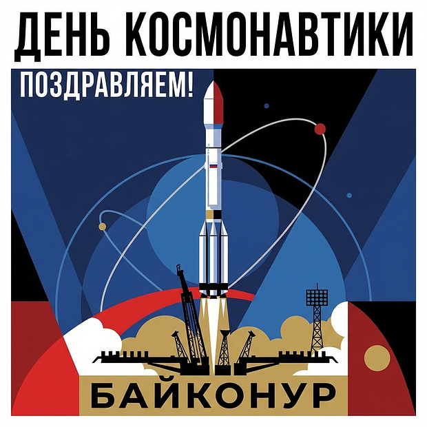 Картинка на День космонавтики