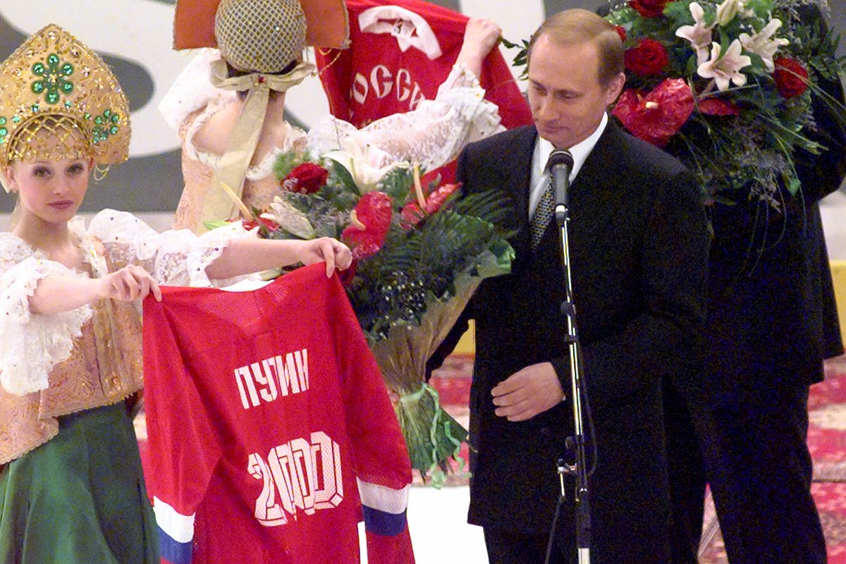 Владимир Путин на церемонии открытия ЧМ-2000