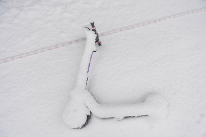В Москве убрали электросамокаты