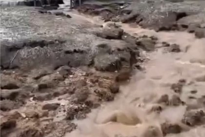 Фекальная река разлилась в Подмосковье