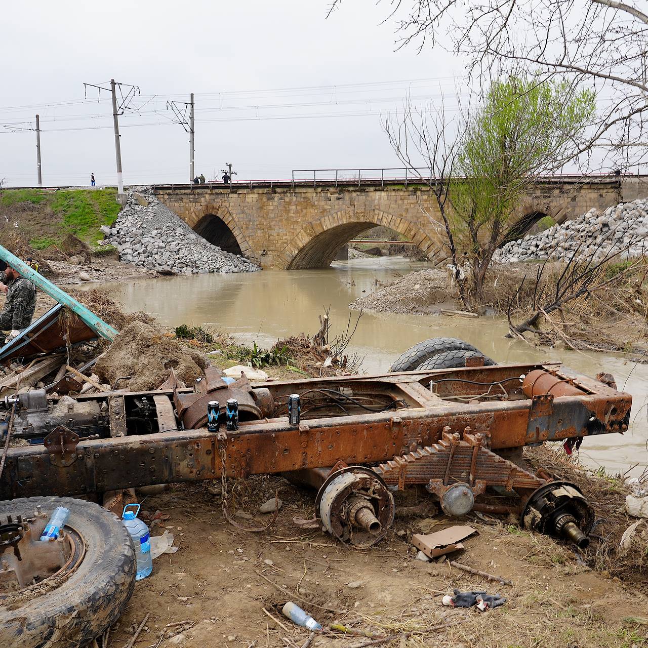 Названа причина прорыва плотины в Дагестане