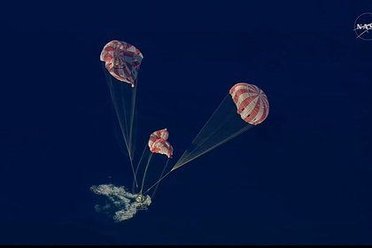 Астронавты миссии Artemis II вернулись на Землю