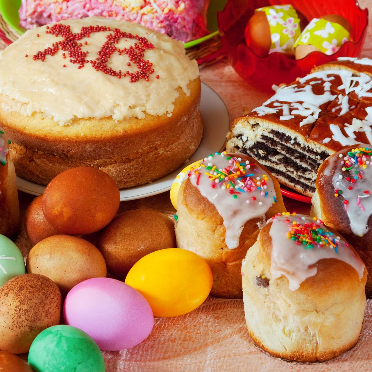 В России подсчитали стоимость пасхального стола