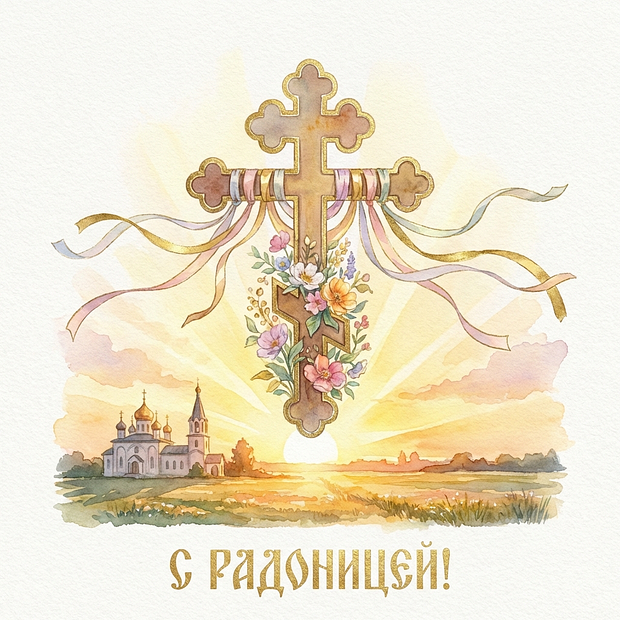 Картинка с Радоницей