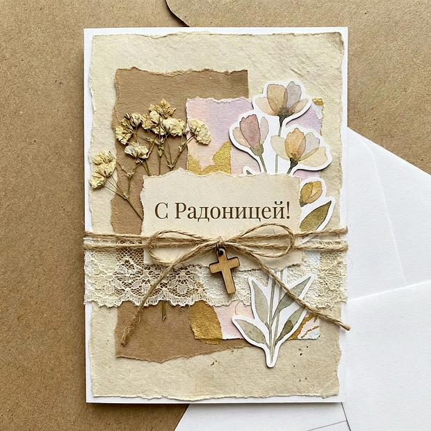 Картинка с теплыми словами на Радоницу
