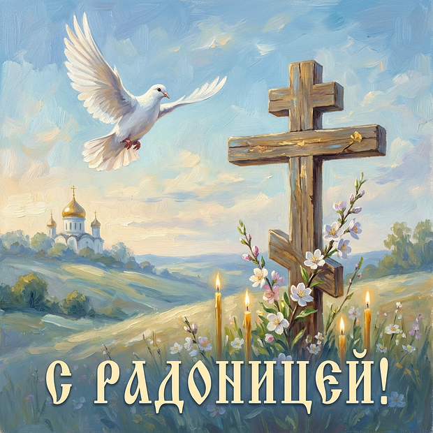 Красивая картинка с Радоницей
