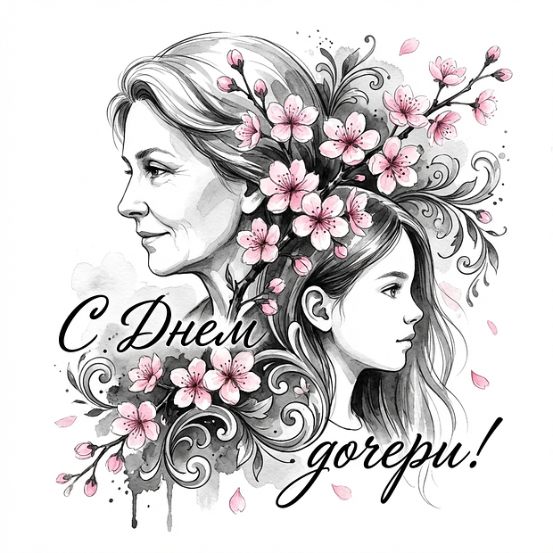 Картинка на День дочери
