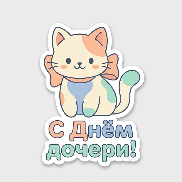 Открытка на День дочери

