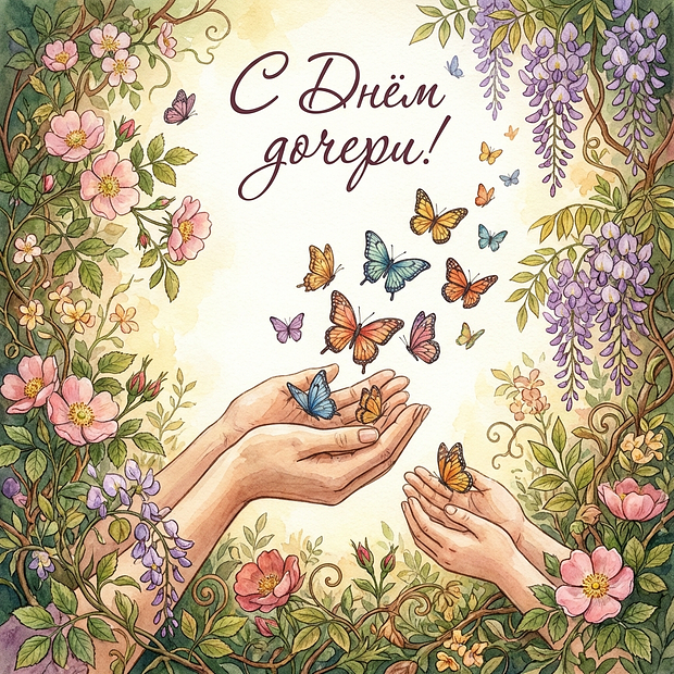 Поздравление с Международным днем дочери
