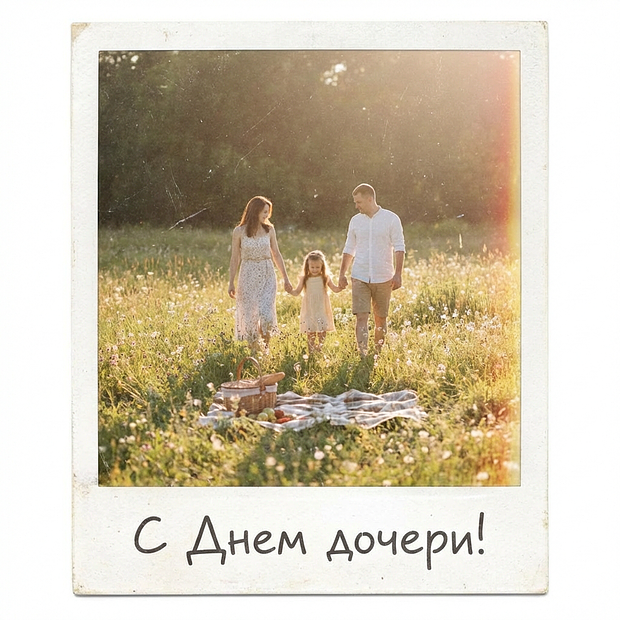 Открытка взрослой дочери на День дочери
