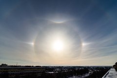 Паргелический круг. Архивное фото