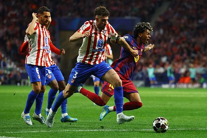 &laquo;Барселона&raquo; обыграла &laquo;Атлетико&raquo; и вылетела из Лиги чемпионов