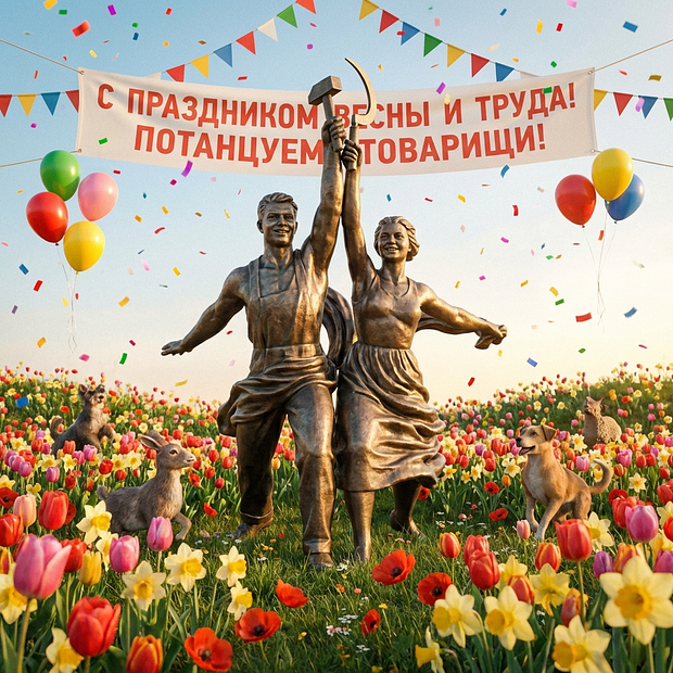 Картинка с 1 Мая
