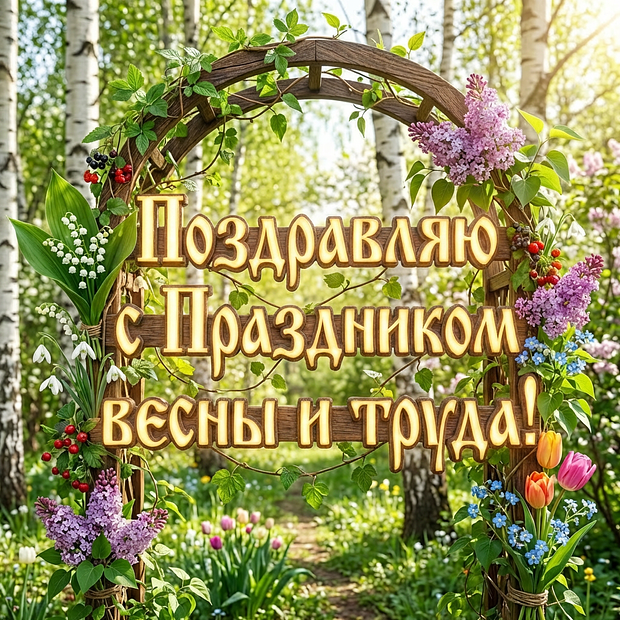 Картинка с Днем труда
