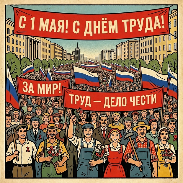 Картинка с 1 Мая
