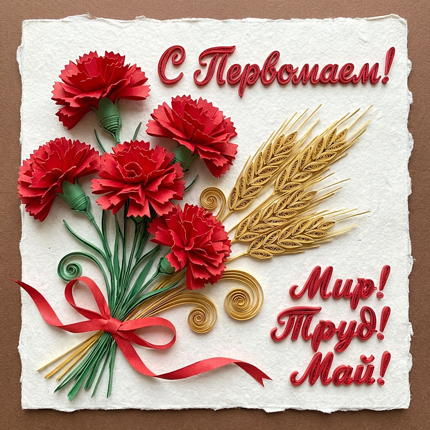 Красивая картинка с Первомаем
