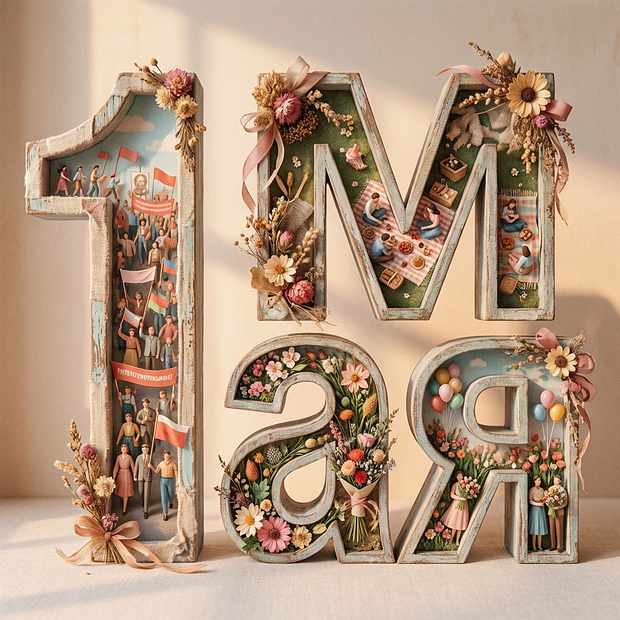 Картинка с 1 Мая
