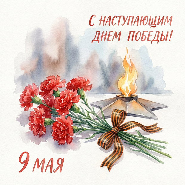 Картинка с наступающим Днем Победы