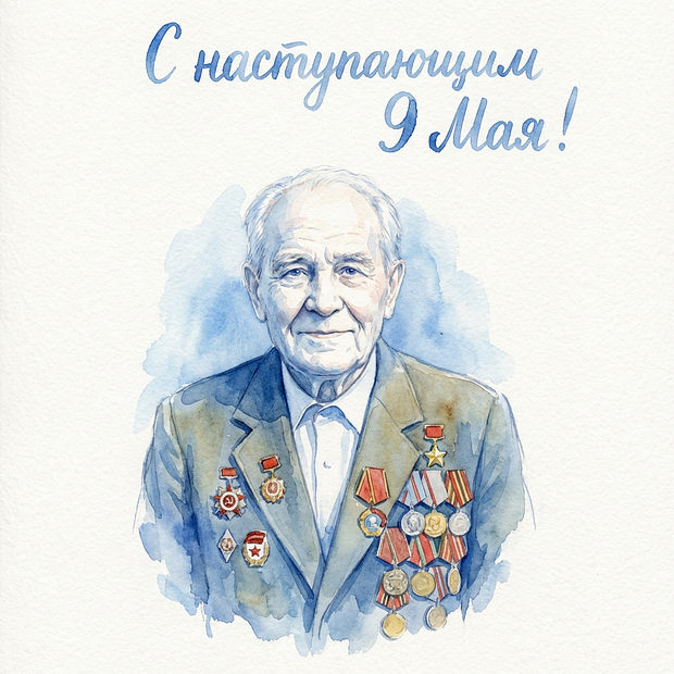 Картинка с наступающим Днем Победы
