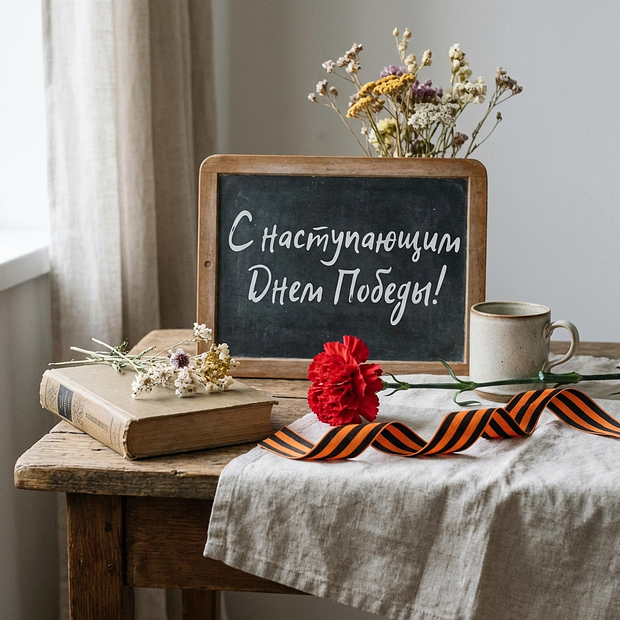 Картинка на наступающий День Победы
