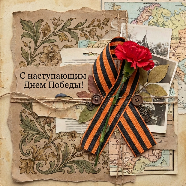 Красивая картинка с наступающим Днем Победы
