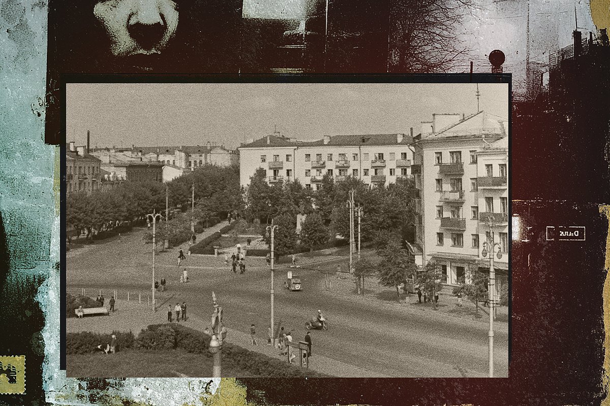 Гомель Белорусской ССР, август 1968 года