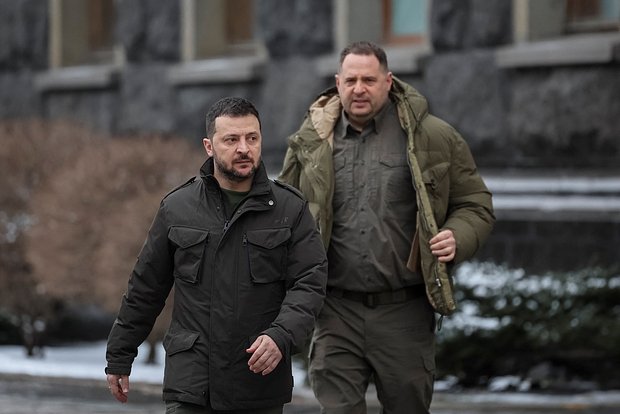 Владимир Зеленский и Андрей Ермак