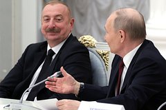 Ильхам Алиев и Владимир Путин
